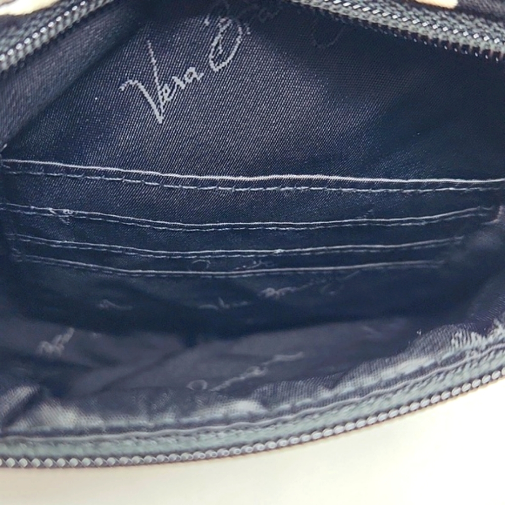 Vera Bradley NWT Floral Black and White Crossbody - Picture 5 of 10